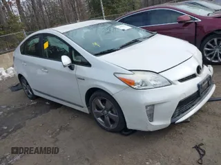 2015 Toyota Prius Four with VIN JTDKN3DU1F0404068, listed as a IAAI auction lot 41391393 with 194,529 mi miles. Bid and sale history available at carsss.com. Image 1.