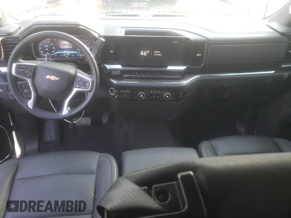 2024 Chevrolet Silverado 3500HD LTZ with VIN 2GC4YUEYXR1174613, listed as a Copart auction lot 83714764 with 7,123 mi miles and Salvage Title. Bid and sale history available at carsss.com. Image 8.
