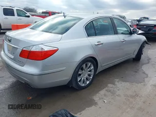 2009 Hyundai Genesis with VIN KMHGC46E29U036130, listed as a IAAI auction lot 41136708 with 145,256 mi miles and . Bid and sale history available at DreamBid. Image 4.