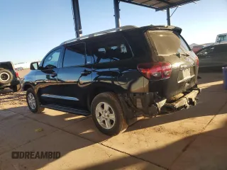 2018 Toyota Sequoia SR5 with VIN 5TDZY5G13JS069341, listed as a Copart auction lot 89153795 with 116,072 mi miles and Salvage Title. Bid and sale history available at carsss.com. Image 2.
