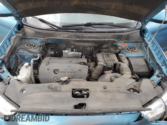 2012 Mitsubishi Outlander Sport SE z VIN JA4AJ3AU2CZ602171, wystawiony jako Copart lot #57207845 z przebiegiem 127 333 mil mil oraz Szkoda całkowita • Salvage title. Historia ofert i sprzedaży dostępna na DreamBid. Obrazek 12.