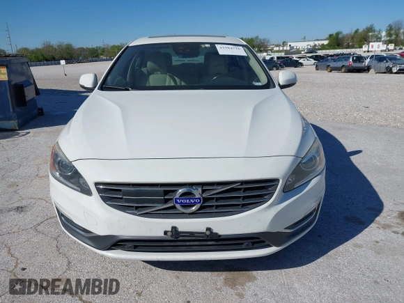 2015 Volvo S60 T5 Drive-E Platinum with VIN YV140MFM7F1346644, listed as a IAAI auction lot 41984716 with 78,210 mi miles. Bid and sale history available at carsss.com. Image 12.