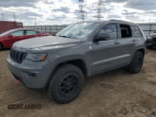 2019 Jeep Grand Cherokee Trailhawk with VIN 1C4RJFLG1KC728539, listed as a Copart auction lot 53104005 with Not provided miles and Salvage title. Bid and sale history available at DreamBid. Image 1.