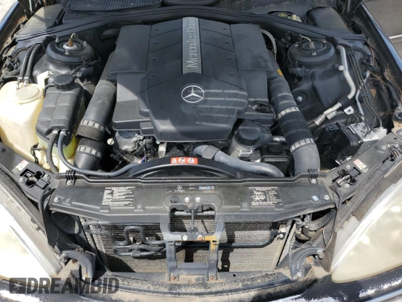 2004 Mercedes-Benz S 320/430/500 with VIN WDBNG75J24A403312, listed as a Copart auction lot 65988335 with Not provided miles and Clean title. Bid and sale history available at DreamBid. Image 11.