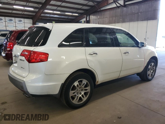2009 Acura MDX Technology with VIN 2HNYD28479H511038, listed as a Copart auction lot 45787105 with 291,836 mi miles and Salvage Title. Bid and sale history available at DreamBid. Image 3.