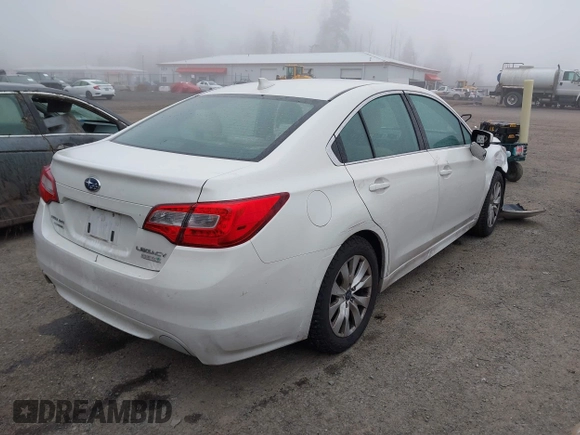 2016 Subaru Legacy 2.5i Premium with VIN 4S3BNAC68G3055238, listed as a IAAI auction lot 41851990 with 103,250 mi miles. Bid and sale history available at carsss.com. Image 4.