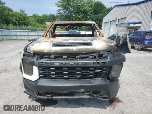 2020 Chevrolet Silverado 3500HD Work Truck with VIN 1GC3YSEY0LF252381, listed as a Copart auction lot 58845434 with 0 mi miles and Salvage Title. Bid and sale history available at carsss.com. Image 5.