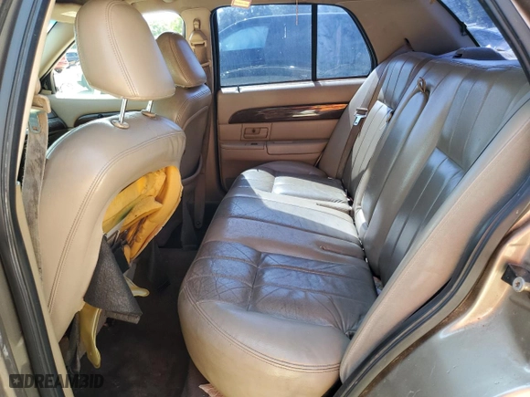 2004 Mercury Grand Marquis LS Premium with VIN 2MEHM75WX4X615786, listed as a Copart auction lot 50990185 with 370,371 mi miles and Salvage Title. Bid and sale history available at carsss.com. Image 10.