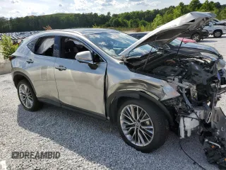 2022 Lexus NX 350h Luxury with VIN JTJHKCEZ0N2003737, listed as a Copart auction lot 56185694 with 37,447 mi miles and Salvage Title. Bid and sale history available at DreamBid. Image 4.