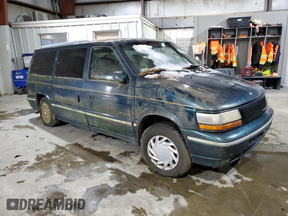 1994 Chrysler Town & Country with VIN 1C4GK54LXRX353134, listed as a Copart auction lot 89412825 with Not Provided miles and Clean Title. Bid and sale history available at DreamBid. Image 4.