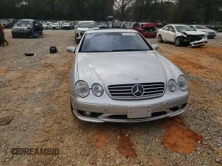 2001 Mercedes-Benz CL 500/600 with VIN WDBPJ78J41A016004, listed as a Copart auction lot 50155355 with 75,051 mi miles and Salvage Title. Bid and sale history available at DreamBid. Image 11.