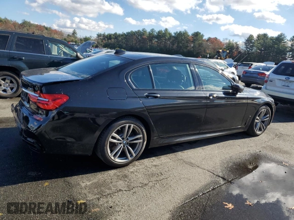 2017 BMW 7 Series ALPINA B7 xDrive with VIN WBA7F2C55HG422071, listed as a Copart auction lot 79205134 with 39,856 mi miles and Salvage title. Bid and sale history available at DreamBid. Image 3.