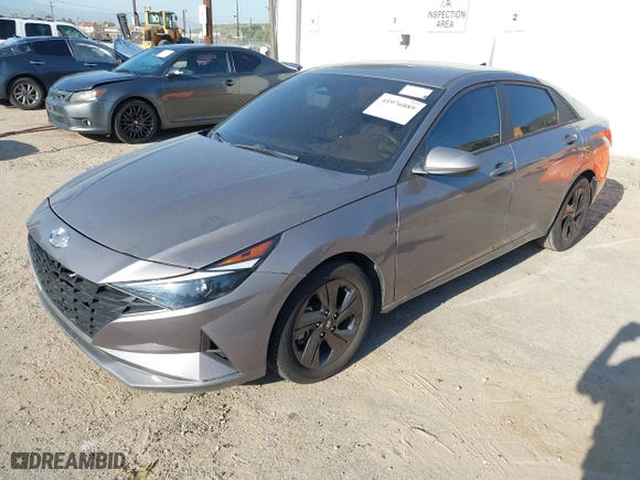 2021 Hyundai Elantra SEL with VIN KMHLS4AG9MU126944, listed as a IAAI auction lot 41976889 with 37,950 mi miles. Bid and sale history available at carsss.com. Image 17.