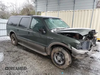2003 Ford Excursion z VIN 1FMNU44S03ED68257, wystawiony jako Copart lot #88008655 z przebiegiem 242 751 mil mil oraz Czysty tytuł • Clean title. Historia ofert i sprzedaży dostępna na DreamBid. Obrazek 4.