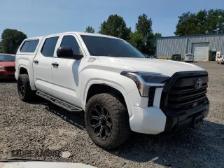 2022 Toyota Tundra SR with VIN 5TFKB5DB1NX014807, listed as a Copart auction lot 61888704 with 48,584 mi miles and Salvage title. Bid and sale history available at DreamBid. Image 4.