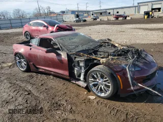 2016 Chevrolet Corvette Z06 3LZ with VIN 1G1YU2D64G5612824, listed as a Copart auction lot 47234055 with Not provided miles and Salvage title. Bid and sale history available at DreamBid. Image 4.