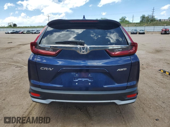 2020 Honda CR-V EX z VIN 5J6RW2H5XLA001344, wystawiony jako Copart lot #57785155 z przebiegiem 32 960 mil mil oraz Szkoda całkowita • Salvage title. Historia ofert i sprzedaży dostępna na DreamBid. Obrazek 6.