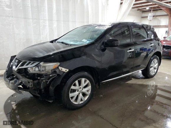 2011 Nissan Murano SV with VIN JN8AZ1MW1BW174789, listed as a Copart auction lot 88681925 with 201,299 mi miles and Salvage Title. Bid and sale history available at carsss.com. Image 1.