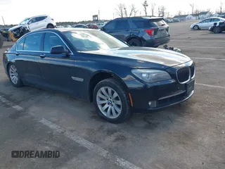 2011 BMW 7 Series 750Li xDrive with VIN WBAKC8C52BC434392, listed as a IAAI auction lot 41501172 with 99,389 mi miles. Bid and sale history available at carsss.com. Image 1.