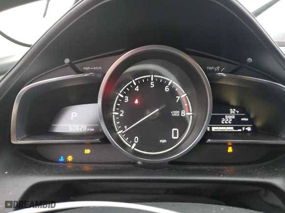 2020 Mazda CX-3 Sport with VIN JM1DKFB78L1471014, listed as a Copart auction lot 81739304 with 60,628 mi miles and Salvage Title. Bid and sale history available at carsss.com. Image 9.