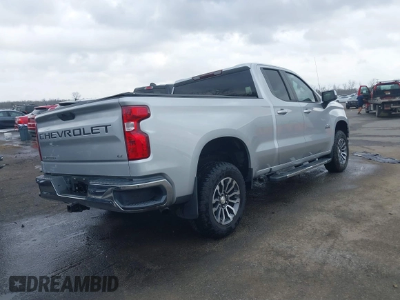 2019 Chevrolet Silverado 1500 LT with VIN 1GCRWCEK8KZ314897, listed as a IAAI auction lot 41546697 with 75,556 mi miles and . Bid and sale history available at DreamBid. Image 4.