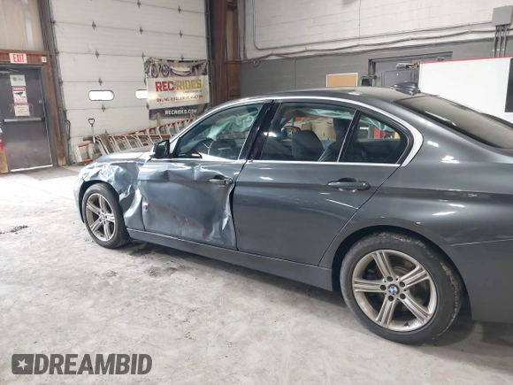 2015 BMW 3 Series 335i xDrive with VIN WBA3B9G5XFNR94596, listed as a IAAI auction lot 41952710 with 101,856 mi miles and . Bid and sale history available at carsss.com. Image 17.
