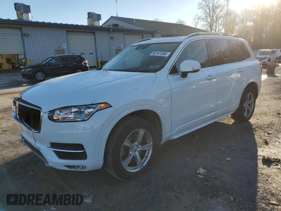 2016 Volvo XC90 Momentum with VIN YV4102XK4G1081934, listed as a Copart auction lot 82161364 with 74,450 mi miles and Salvage Title. Bid and sale history available at carsss.com. Image 1.