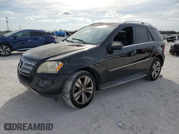 2009 Mercedes-Benz M 3.5L with VIN 4JGBB56E39A512857, listed as a Copart auction lot 89319305 with 192,478 mi miles and Salvage Title. Bid and sale history available at carsss.com. Image 1.