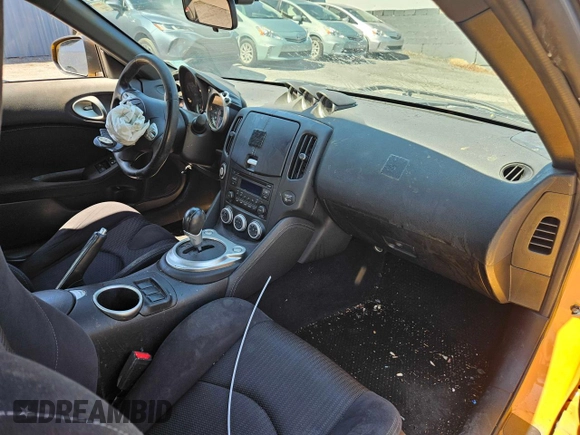 2017 Nissan 370Z with VIN JN1AZ4EH9HM955466, listed as a Copart auction lot 55165475 with 151,694 mi miles and Salvage Title. Bid and sale history available at carsss.com. Image 5.