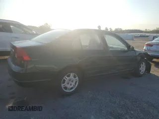 2001 Honda Civic LX with VIN 1HGES16571L073599, listed as a Copart auction lot 73134604 with 190,735 mi miles and Non Repairable. Bid and sale history available at carsss.com. Image 3.