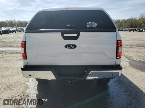 2019 Ford F-150 XL with VIN 1FTFW1E5XKFC17414, listed as a Copart auction lot 54136535 with 85,336 mi miles and Salvage Title. Bid and sale history available at carsss.com. Image 6.
