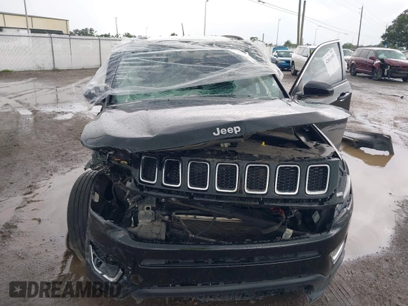 2021 Jeep Compass Limited with VIN 3C4NJDCB6MT584016, listed as a IAAI auction lot 42661401 with 68,455 mi miles and . Bid and sale history available at DreamBid. Image 13.