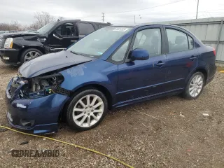 2009 Suzuki SX4 Sport FWD with VIN JS2YC414996200393, listed as a Copart auction lot 50025535 with 140,199 mi miles and Salvage Title. Bid and sale history available at DreamBid. Image 1.