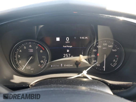 2021 Cadillac XT6 Premium Luxury with VIN 1GYKPCRS1MZ199288, listed as a Copart auction lot 54264995 with 51,432 mi miles and Salvage Title. Bid and sale history available at carsss.com. Image 9.