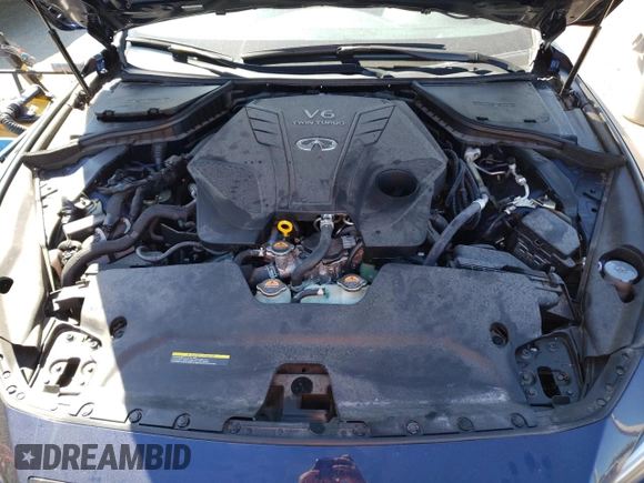 2023 Infiniti Q50 SENSORY with VIN JN1EV7CR5PM541206, listed as a Copart auction lot 69795404 with 5,305 mi miles and Clean Title. Bid and sale history available at carsss.com. Image 11.