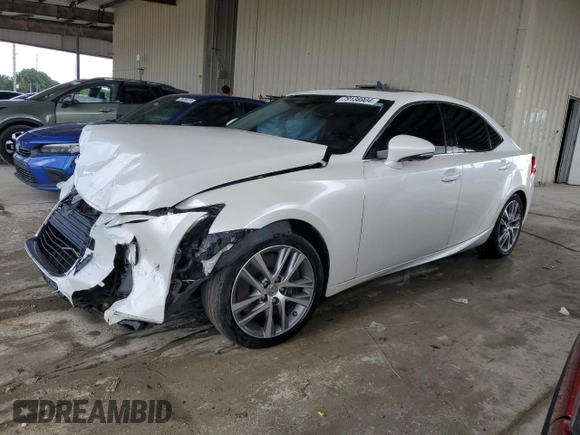 2020 Lexus IS 300 with VIN JTHAA1D21L5105655, listed as a Copart auction lot 79136904 with 47,111 mi miles and Non repairable. Bid and sale history available at DreamBid. Image 1.