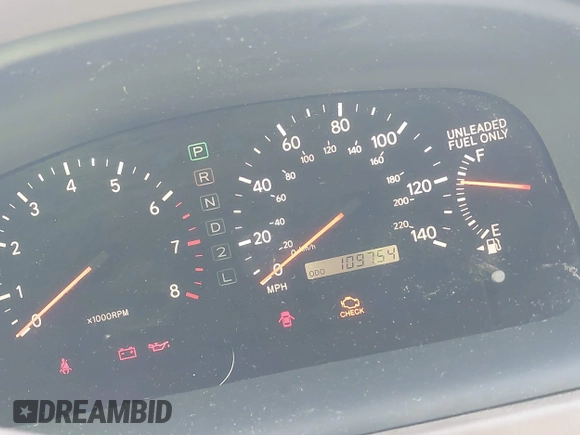 2001 Lexus ES 300 with VIN JT8BF28G715110860, listed as a IAAI auction lot 41445613 with 109,754 mi miles and . Bid and sale history available at DreamBid. Image 7.