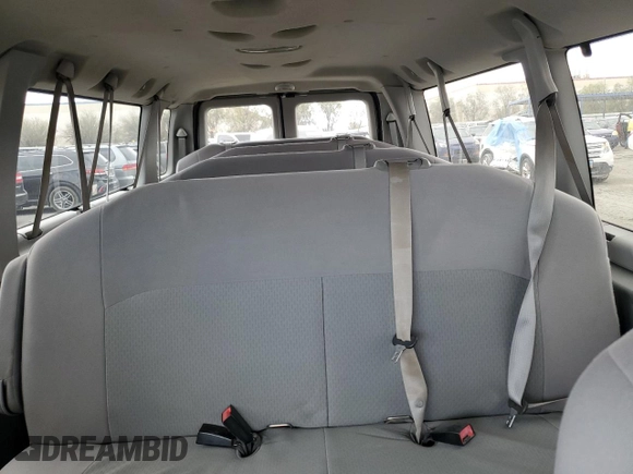 2012 Ford Econoline Passenger XL with VIN 1FBSS3BL9CDA44723, listed as a Copart auction lot 48371435 with 177,463 mi miles and Salvage Title. Bid and sale history available at DreamBid. Image 10.