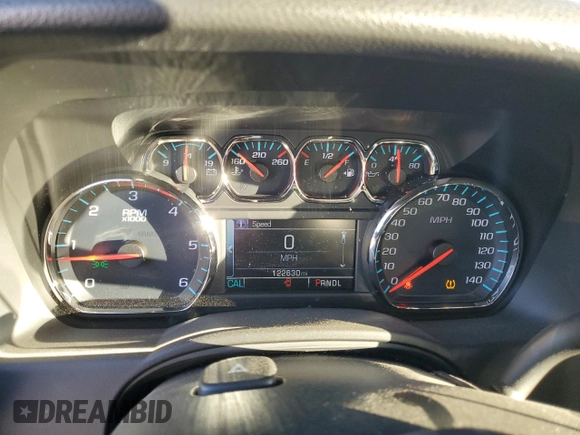 2020 Chevrolet Tahoe LS with VIN 1GNSCAKCXLR201067, listed as a Copart auction lot 78907264 with 122,630 mi miles and Salvage title. Bid and sale history available at DreamBid. Image 9.