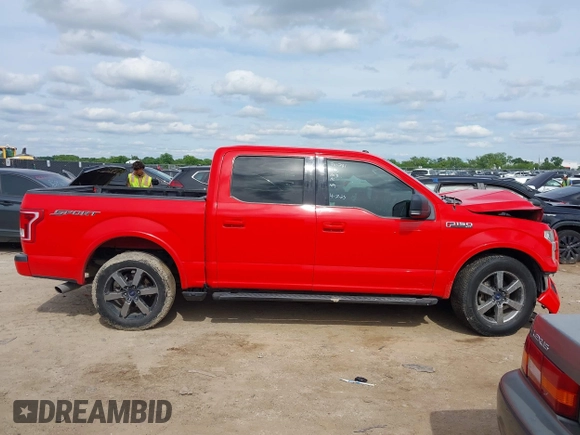 2016 Ford F-150 XL z VIN 1FTEW1CF4GKD17689, wystawiony jako IAAI lot #42225934 z przebiegiem 145 808 mil mil oraz . Historia ofert i sprzedaży dostępna na DreamBid. Obrazek 13.
