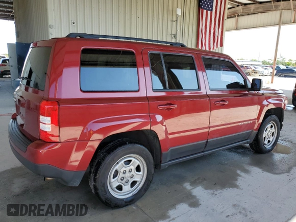 2016 Jeep Patriot Sport SE with VIN 1C4NJPBA6GD811600, listed as a Copart auction lot 46887575 with Not Provided miles and Salvage Title. Bid and sale history available at DreamBid. Image 3.