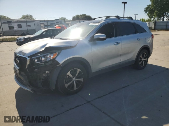 2017 Kia Sorento EX with VIN 5XYPH4A50HG251910, listed as a Copart auction lot 54883465 with 146,974 mi miles and Salvage title. Bid and sale history available at DreamBid. Image 1.