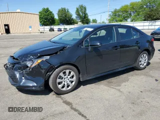 2025 Toyota Corolla LE z VIN 5YFB4MDE9SP252218, wystawiony jako Copart lot #55977715 z przebiegiem 3 650 mil mil oraz Szkoda całkowita • Salvage title. Historia ofert i sprzedaży dostępna na DreamBid. Obrazek 1.