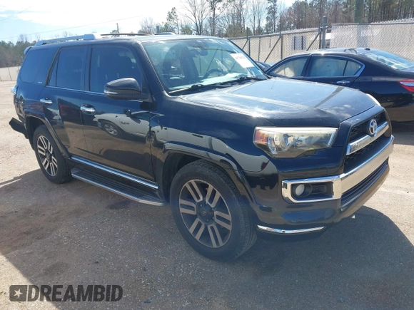 2014 Toyota 4Runner SR5 with VIN JTEZU5JR2E5074807, listed as a IAAI auction lot 41730326 with 144,383 mi miles and . Bid and sale history available at DreamBid. Image 1.