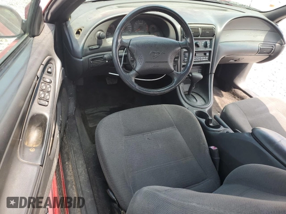 2000 Ford Mustang with VIN 1FAFP444XYF243212, listed as a Copart auction lot 60478035 with 93,248 mi miles and Salvage title. Bid and sale history available at DreamBid. Image 8.