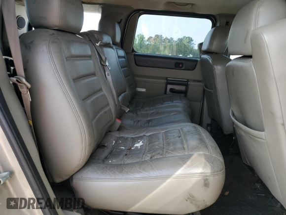 2004 Hummer H2 with VIN 5GRGN23U74H117378, listed as a Copart auction lot 53054185 with 117,378 mi miles and Clean Title. Bid and sale history available at carsss.com. Image 11.