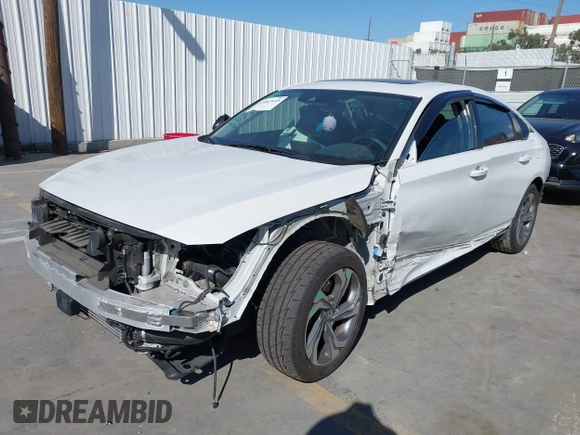 2019 Honda Accord EX-L with VIN 1HGCV2F51KA020155, listed as a IAAI auction lot 41847645 with 43,030 mi miles and . Bid and sale history available at DreamBid. Image 6.