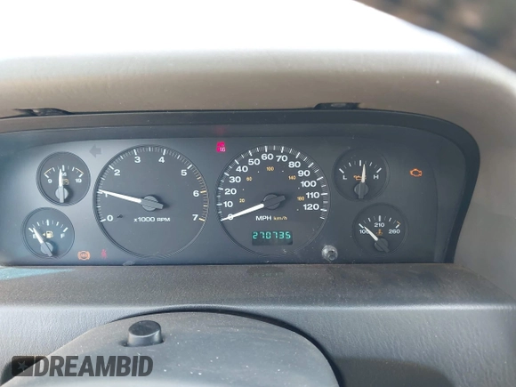 2003 Jeep Grand Cherokee Laredo with VIN 1J4GX48S93C523831, listed as a IAAI auction lot 41852442 with 270,735 mi miles. Bid and sale history available at carsss.com. Image 7.