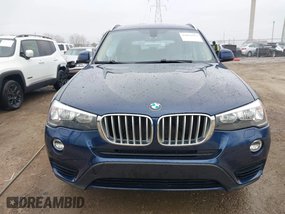 2016 BMW X3 xDrive28i with VIN 5UXWX9C50G0D93673, listed as a IAAI auction lot 42002663 with 79,913 mi miles and . Bid and sale history available at DreamBid. Image 13.