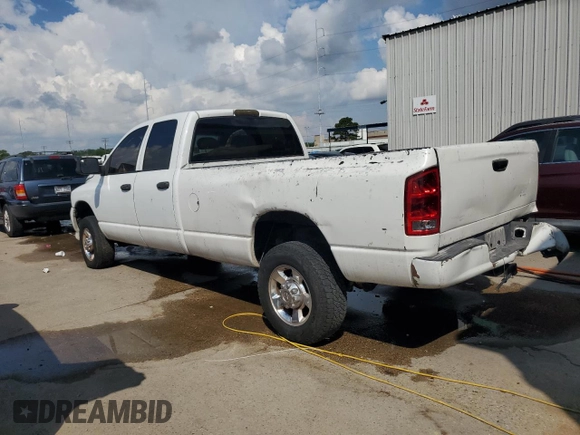 2005 Dodge 3500 SLT z VIN 3D7LS38C55G816573, wystawiony jako Copart lot #62147115 z przebiegiem 422 402 mil mil oraz Szkoda całkowita • Salvage title. Historia ofert i sprzedaży dostępna na DreamBid. Obrazek 2.